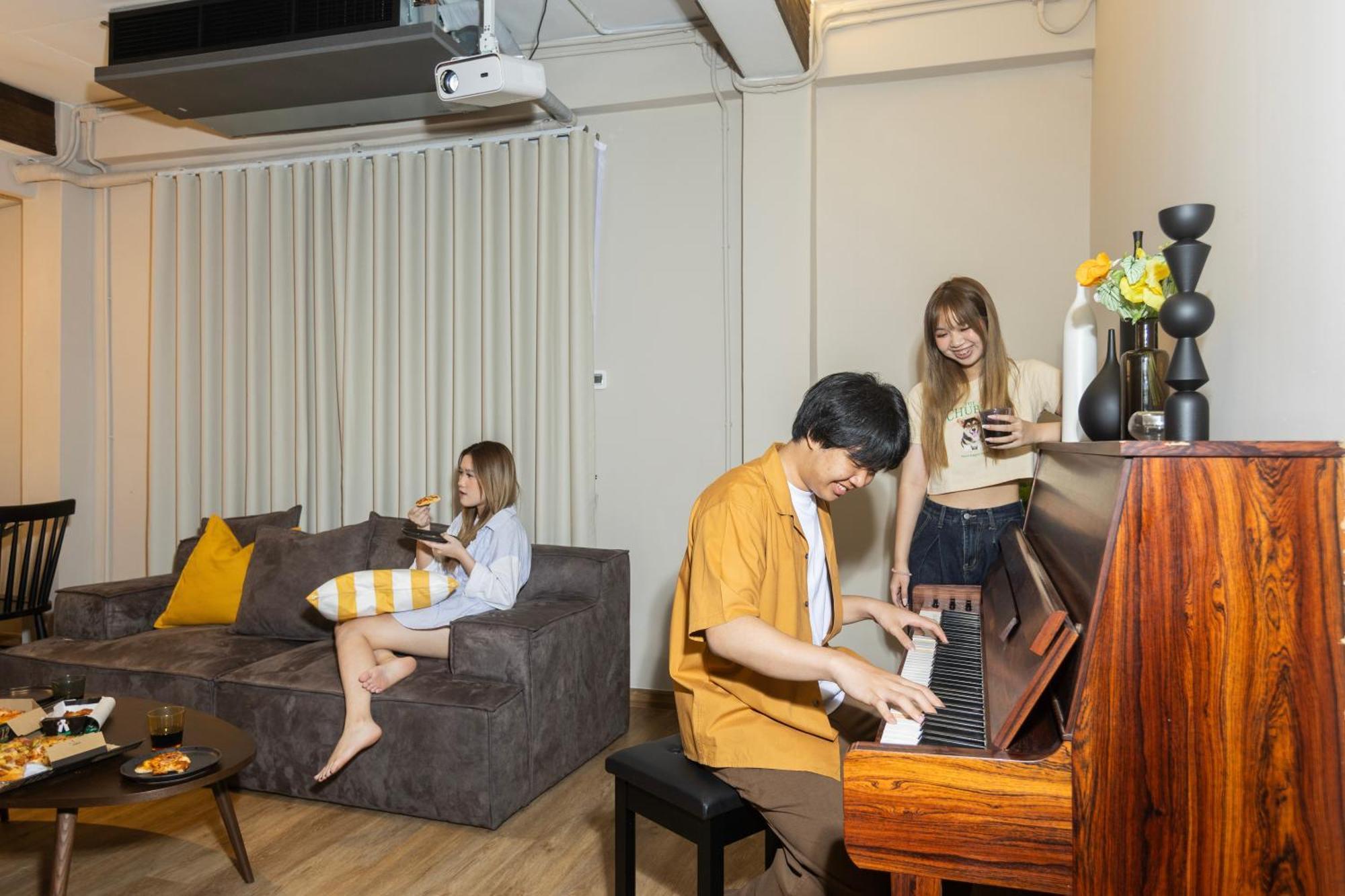 The Lair Bangkok - 3Mins Walk To Icon Siam Leilighet Eksteriør bilde