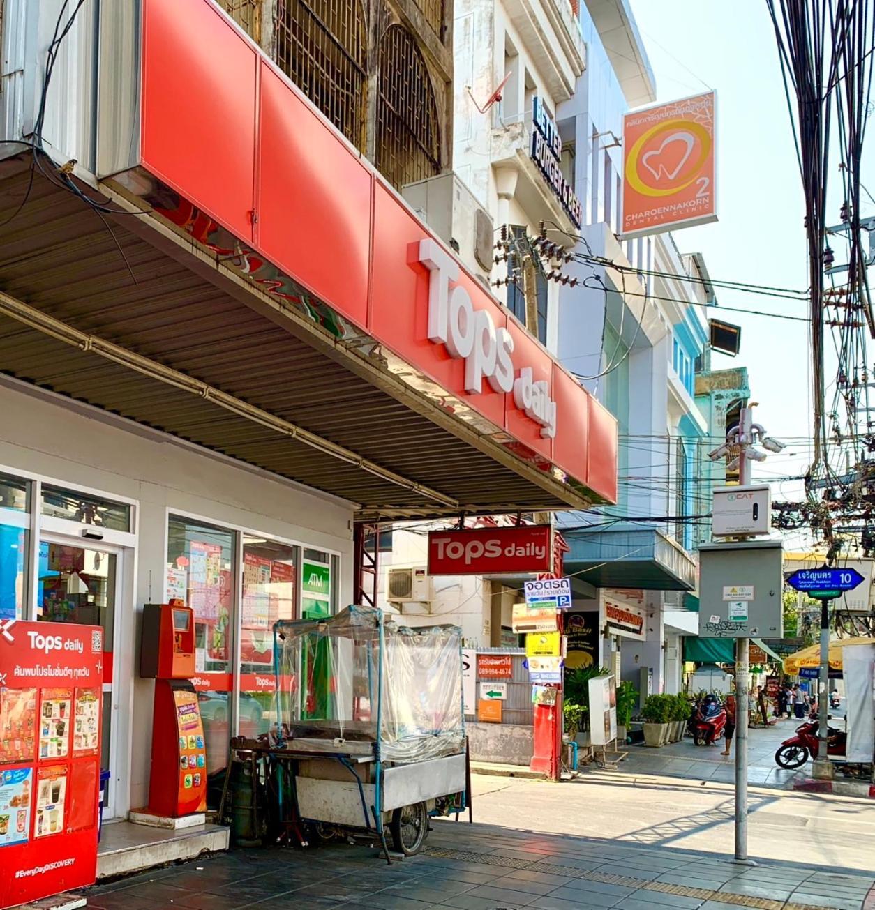 The Lair Bangkok - 3Mins Walk To Icon Siam Leilighet Eksteriør bilde